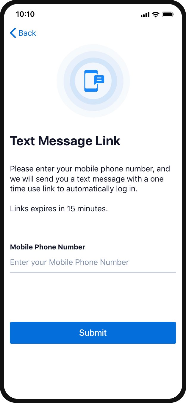 Text Message Link
