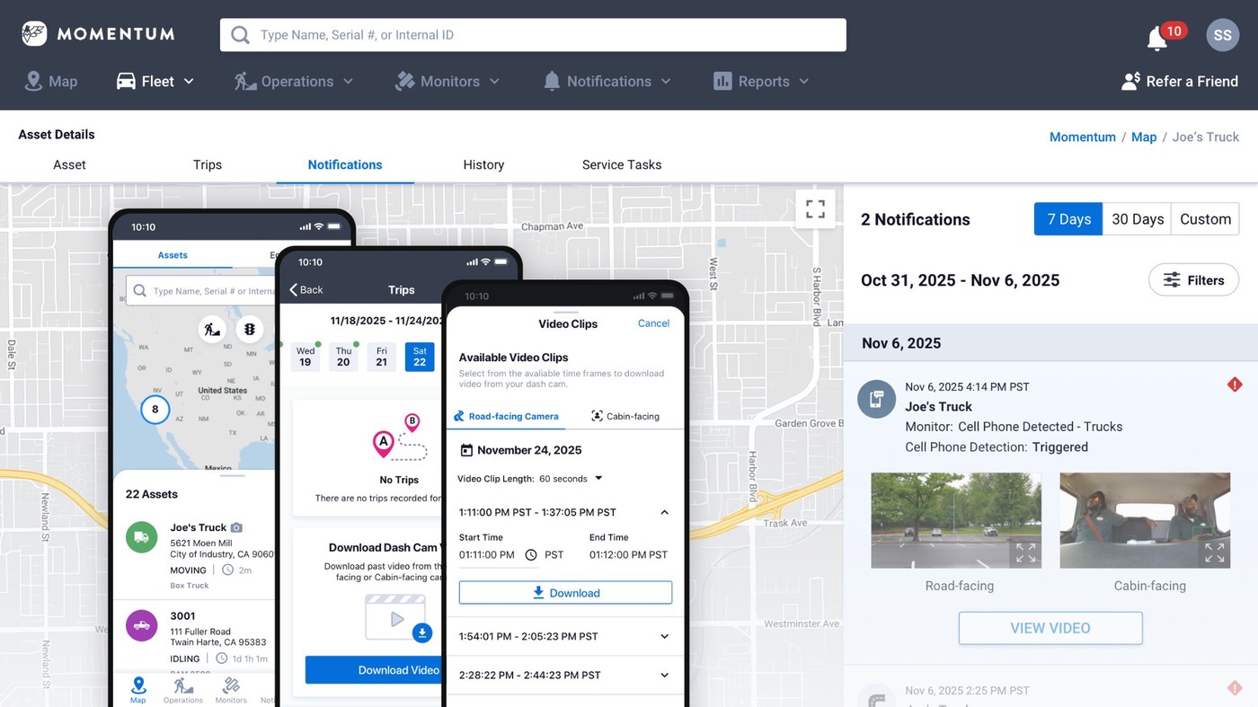 Dash Cam Safety Platform